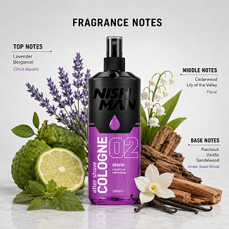 Kolonjska voda posle brijanja | Storm No.02 - 100ml