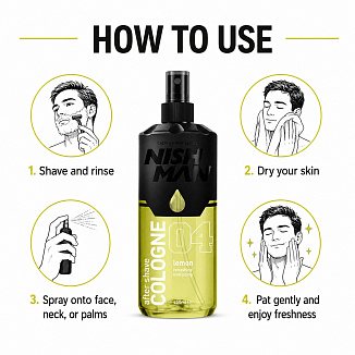 Kolonjska voda posle brijanja | Lemon No.04 - 100ml